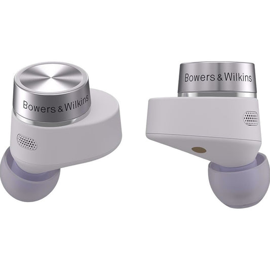 Bowers & Wilkins Pi5 S2 True Wireless Earbuds - Active Noise Cancellation, Qualcomm aptX Technology, Bluetooth, Crystal-Clear Calls, Wireless & 15-Minute Quick Charging, Spring Lilac