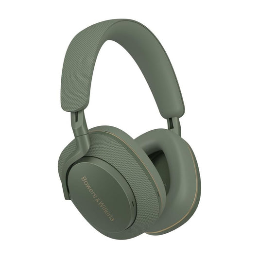 Bowers & Wilkins Px7 S2e Over-Ear Headphones - Enhanced Noise Cancellation & Transparency Mode, Crystal-Clear Calls, Bluetooth, 30-Hour Playback, Forest Green