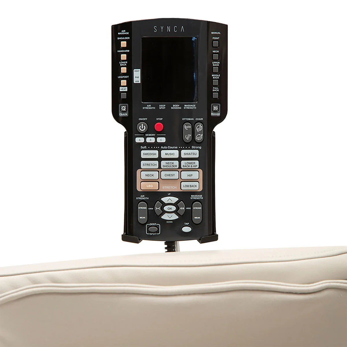 Synca Kagra Designed in Japan 4D Premium Massage Chair - White