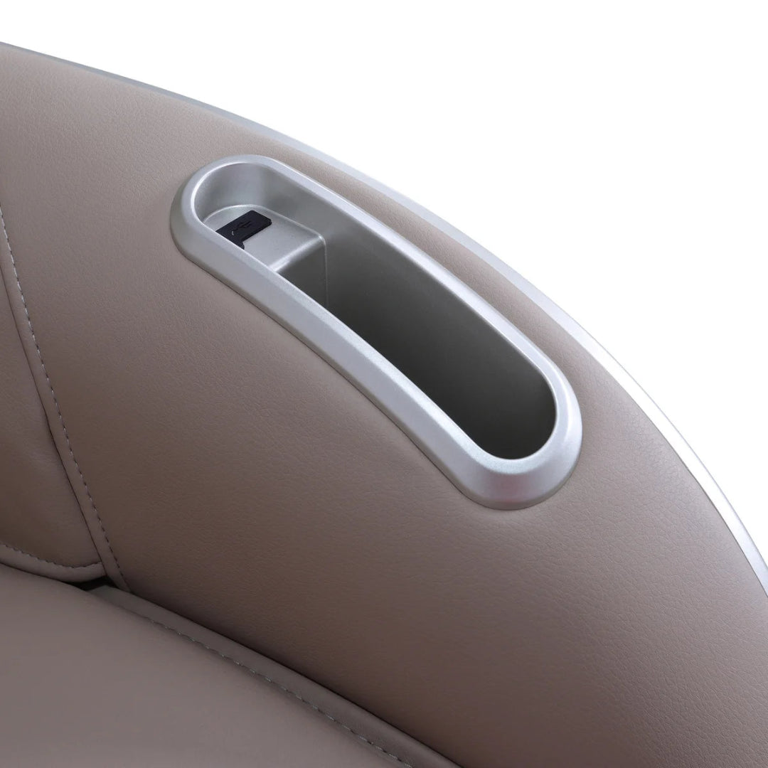 Synca CirC 3 Zero Gravity Massage Chair with Reversible Ottoman - Beige