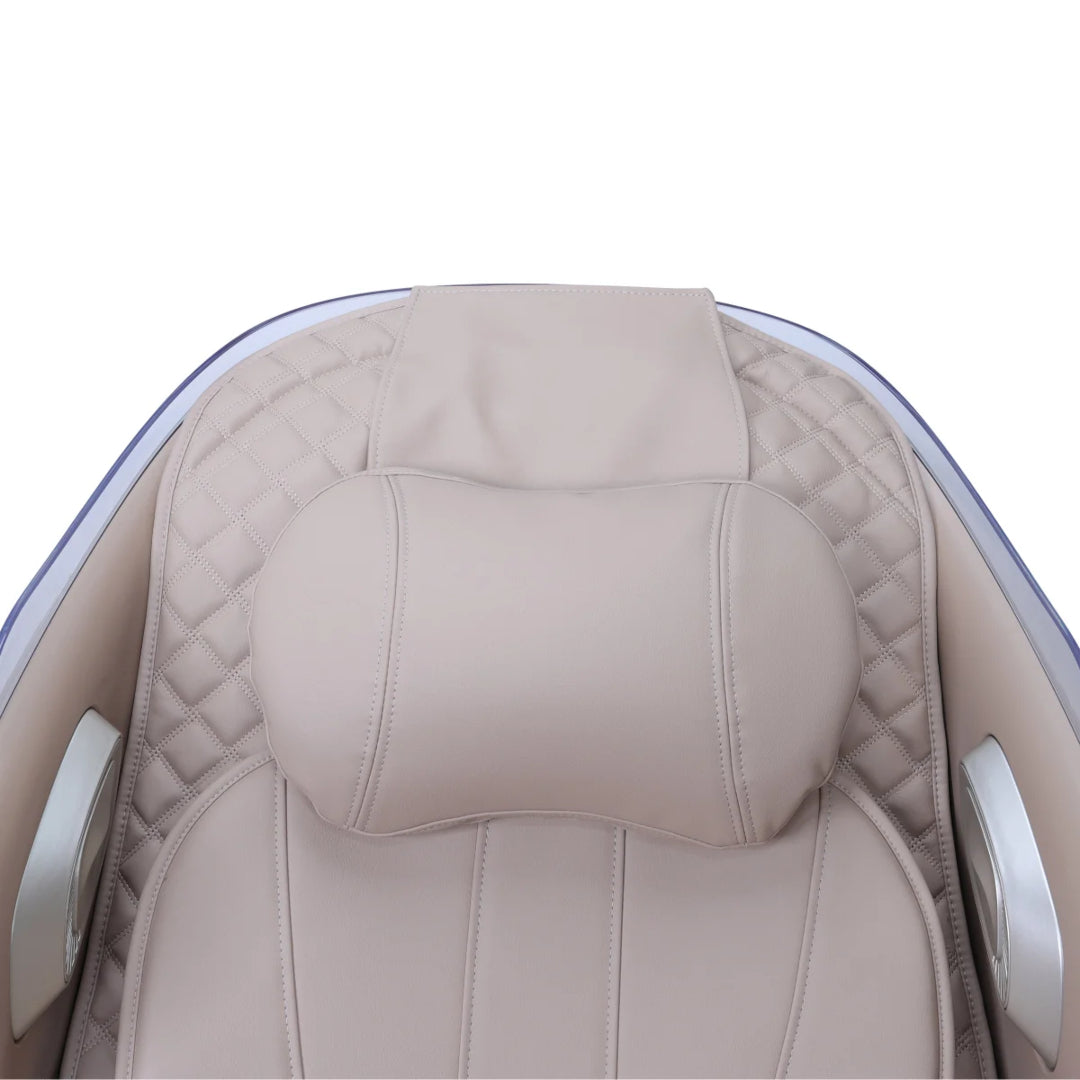 Synca CirC 3 Zero Gravity SL Track Heated Massage Chair w/ Reversible Ottoman - Beige - Open Box