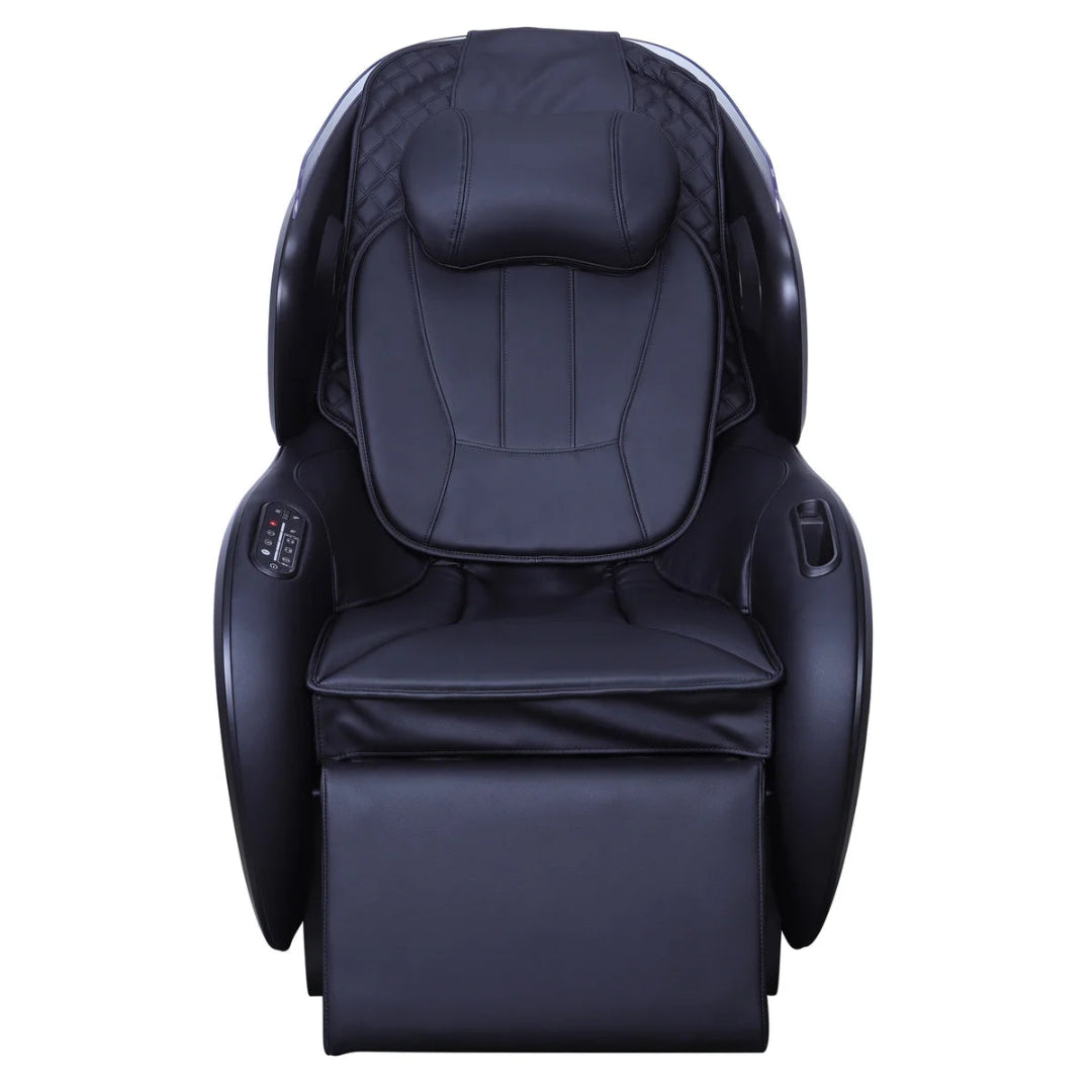 Synca CirC 3 Zero Gravity Massage Chair with Reversible Ottoman - Black