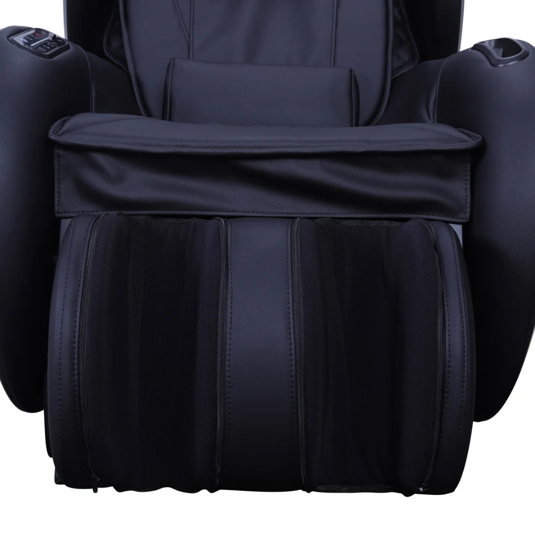 Synca CirC 3 Zero Gravity Massage Chair with Reversible Ottoman - Black