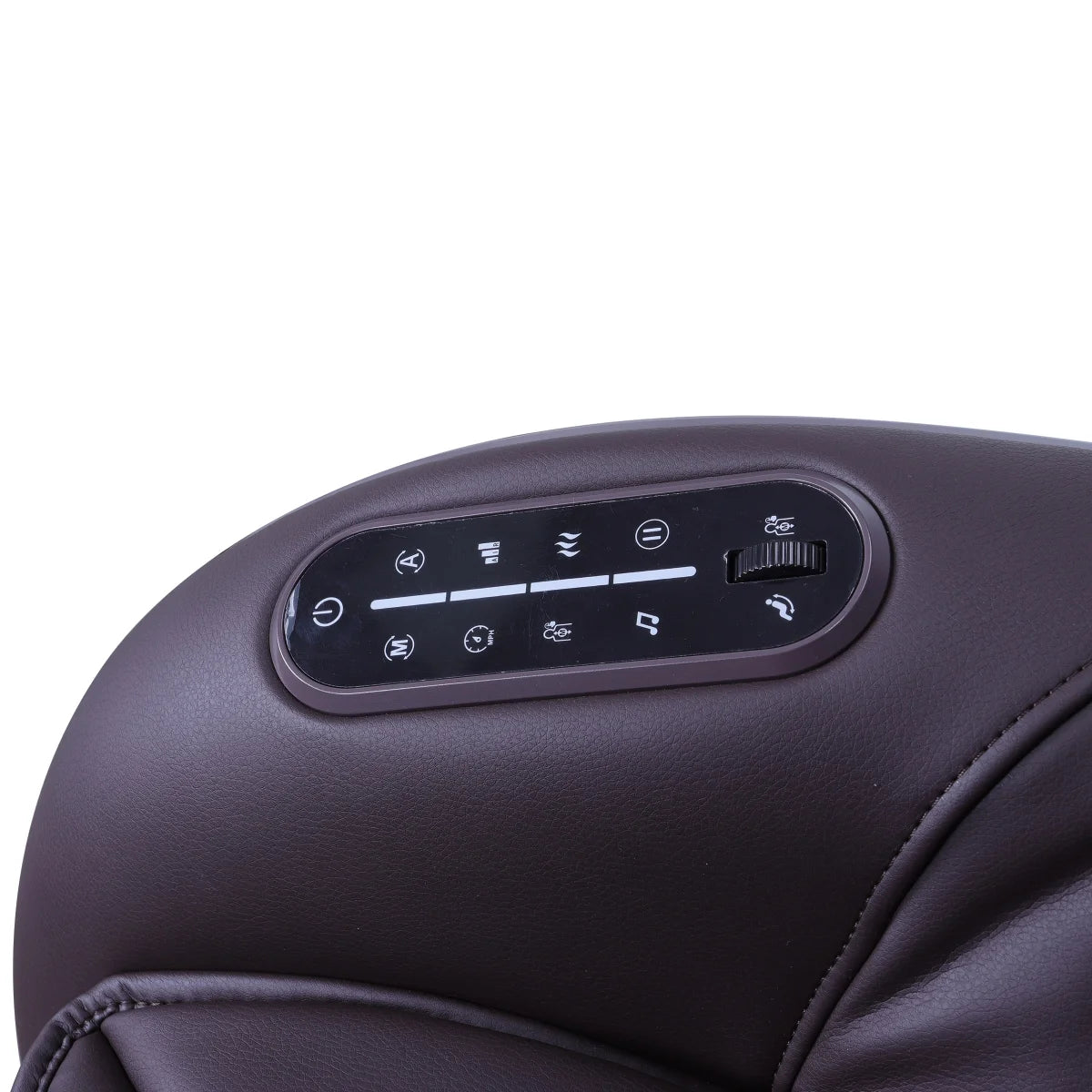 Synca CirC 3 Zero Gravity Massage Chair with Reversible Ottoman - Brown
