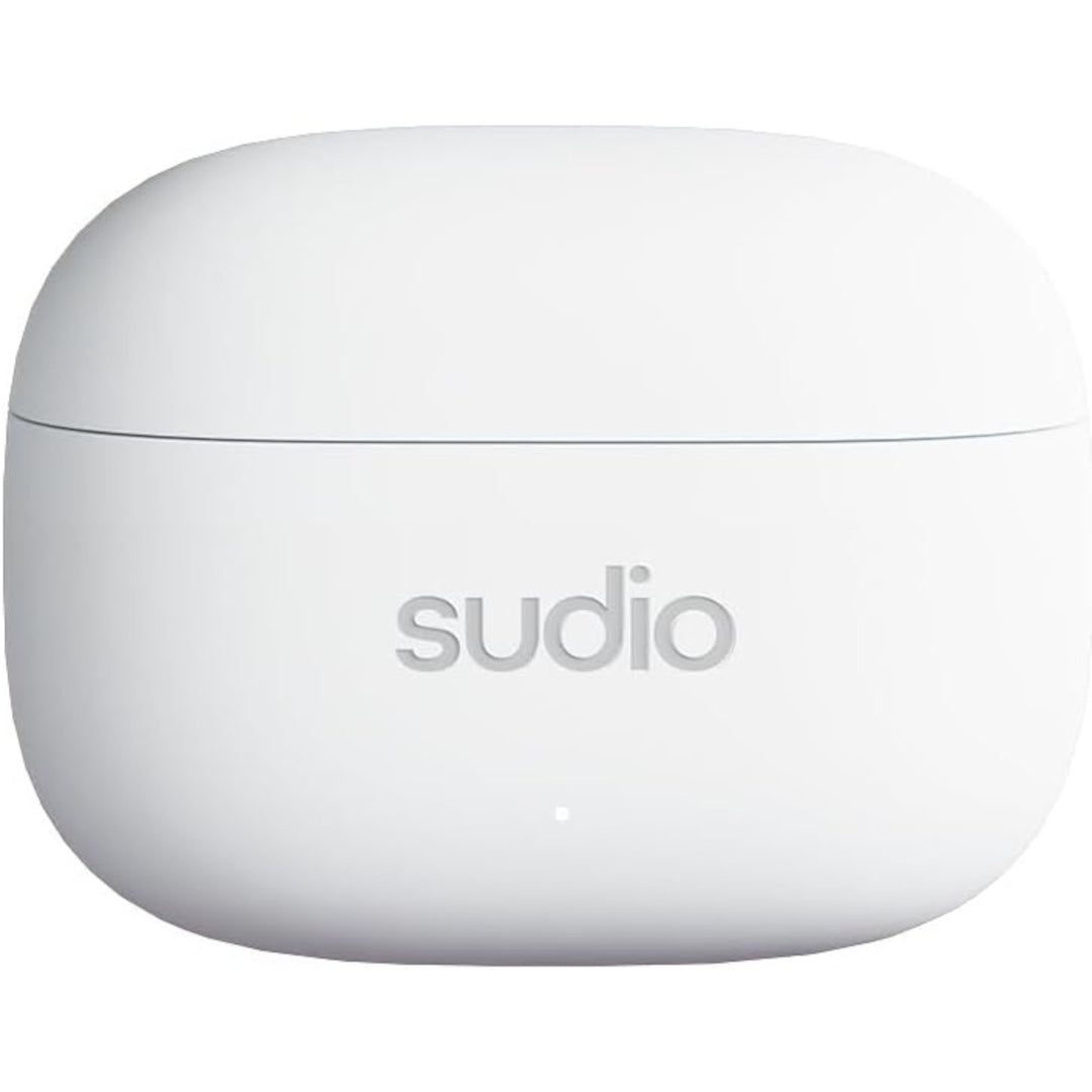 Sudio A1 Pro Wireless Earbuds with Bluetooth 5.3, Microphones, 30h Playtime, IPX4 Splash Proof, Multi-Point Bluetooth Connection - White