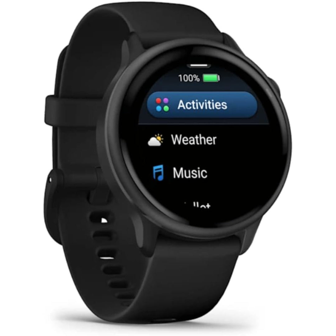 Garmin vívoactive® 6, Health and Fitness GPS Smartwatch, AMOLED Display, Up to 11 Days of Battery, Slate with Black Band
