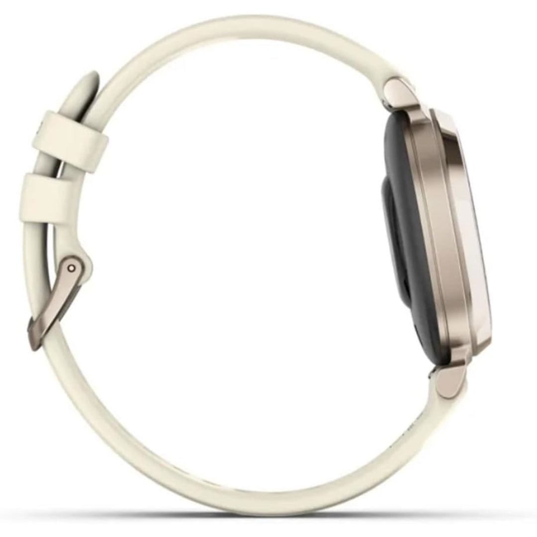 Garmin Lily 2 - Cream Gold with Coconut Silicone Band