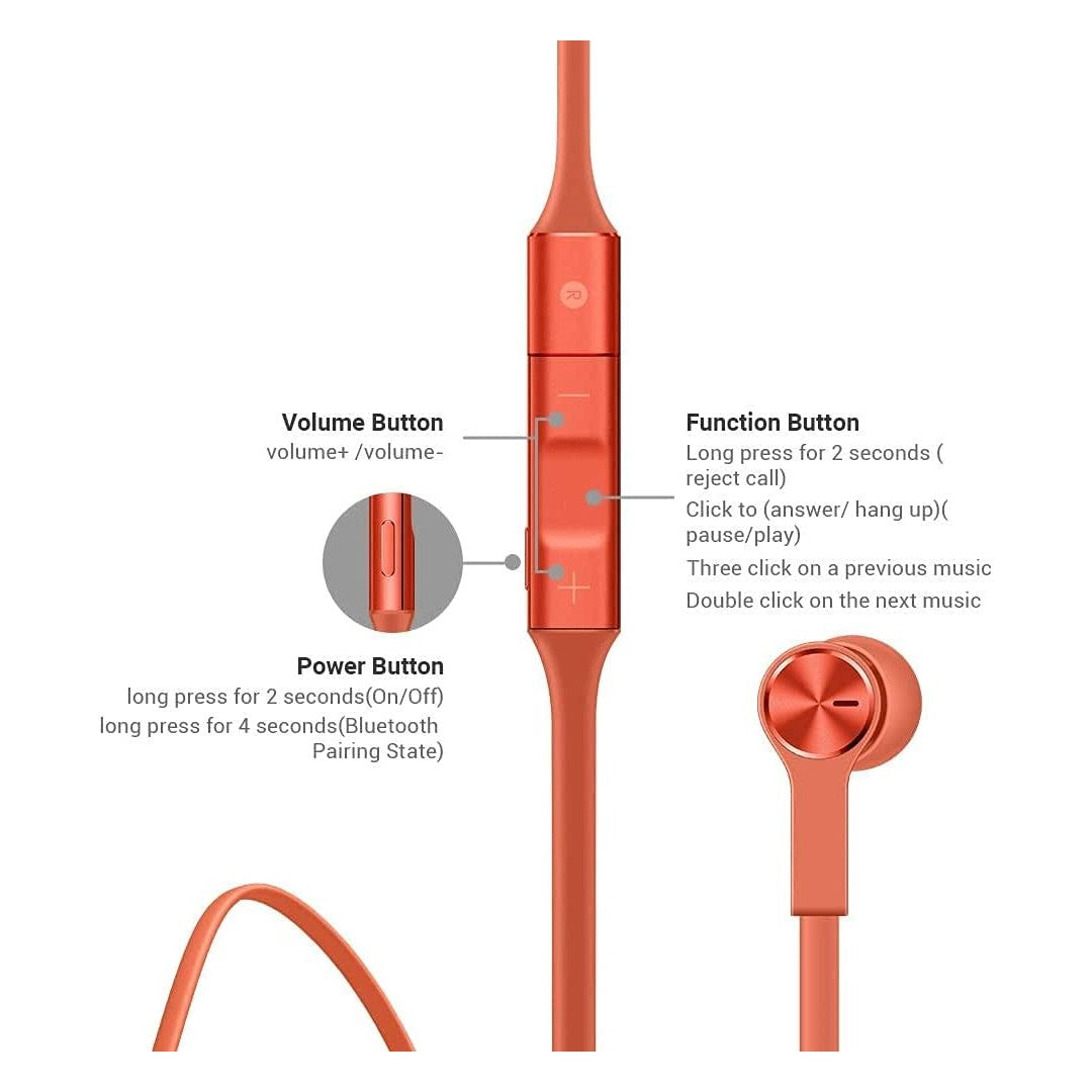 FreeLace Sport Wireless Earphone - Amber Sunrise