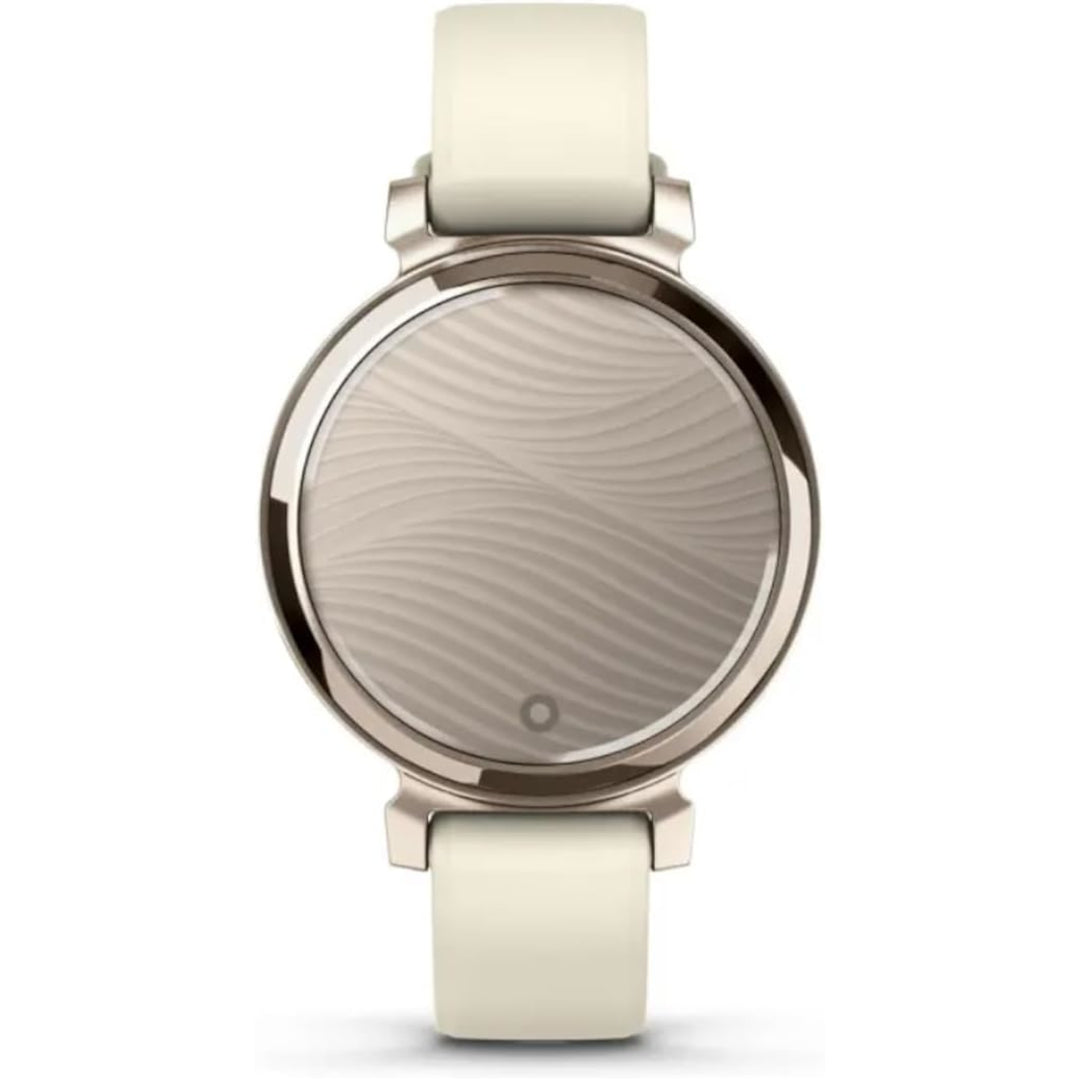 Garmin Lily 2 - Cream Gold with Coconut Silicone Band