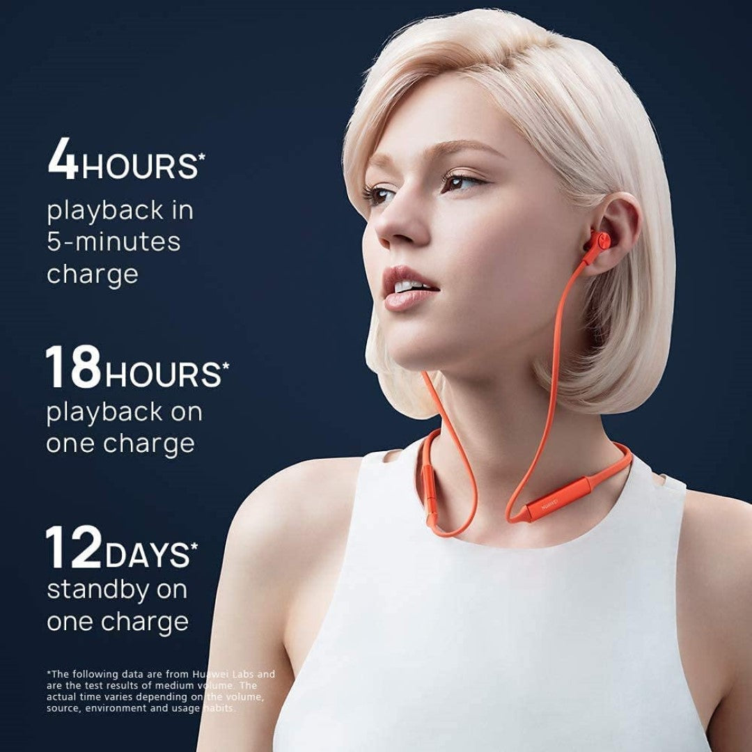 FreeLace Sport Wireless Earphone - Amber Sunrise