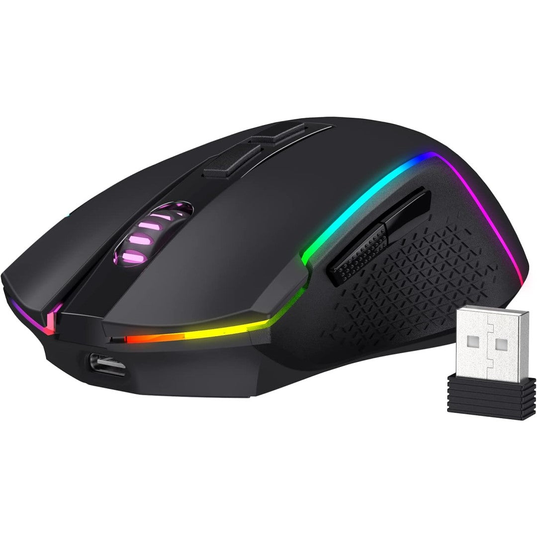 M693 Gaming Mouse RGB 2.4GHz / Bluetooth / Wired - Black