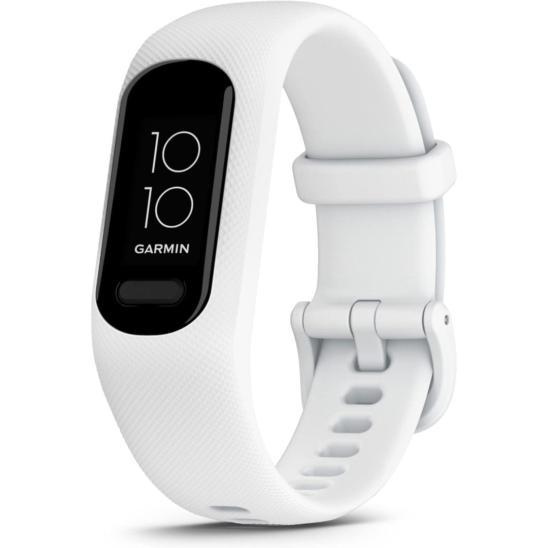 vivosmart 5 - White Silicone Band with Black Case