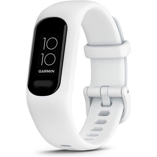 vivosmart 5 - White Silicone Band with Black Case