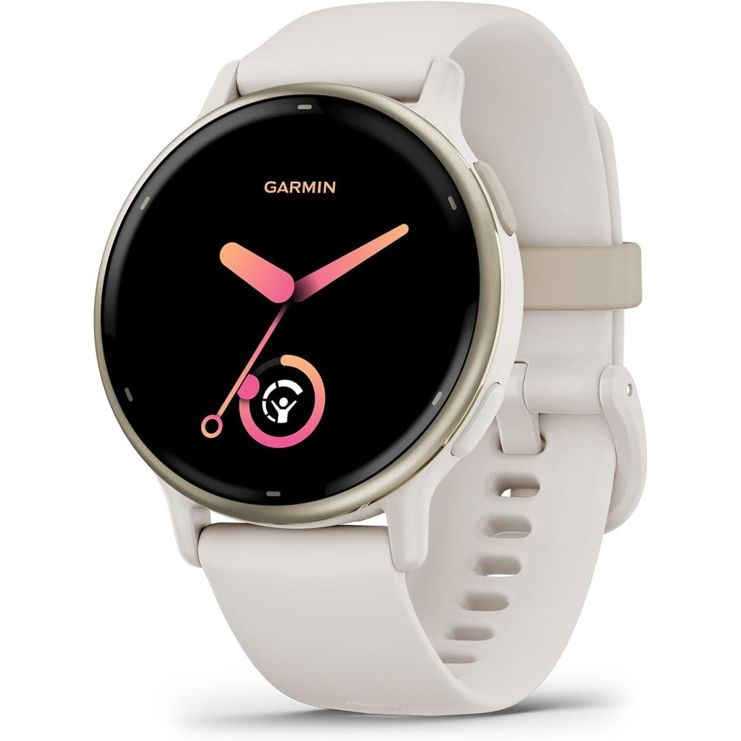 vivoactive 5 - Ivory and Cream Gold