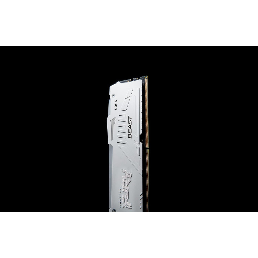 Kingston 64GB 5600MT/s DDR5 CL36 DIMM (Kit of 2) FURY Beast White RGB EXPO