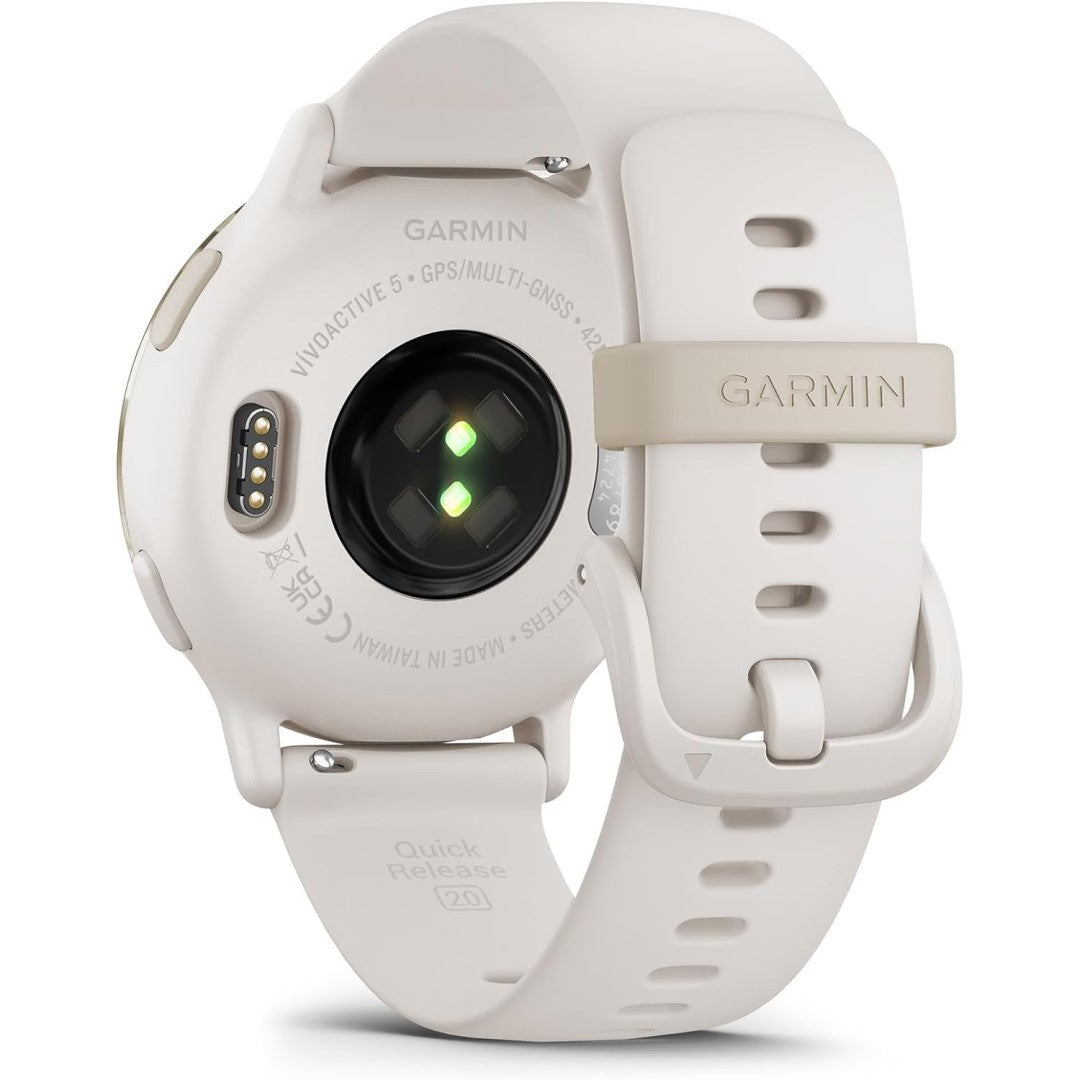 vivoactive 5 - Ivory and Cream Gold