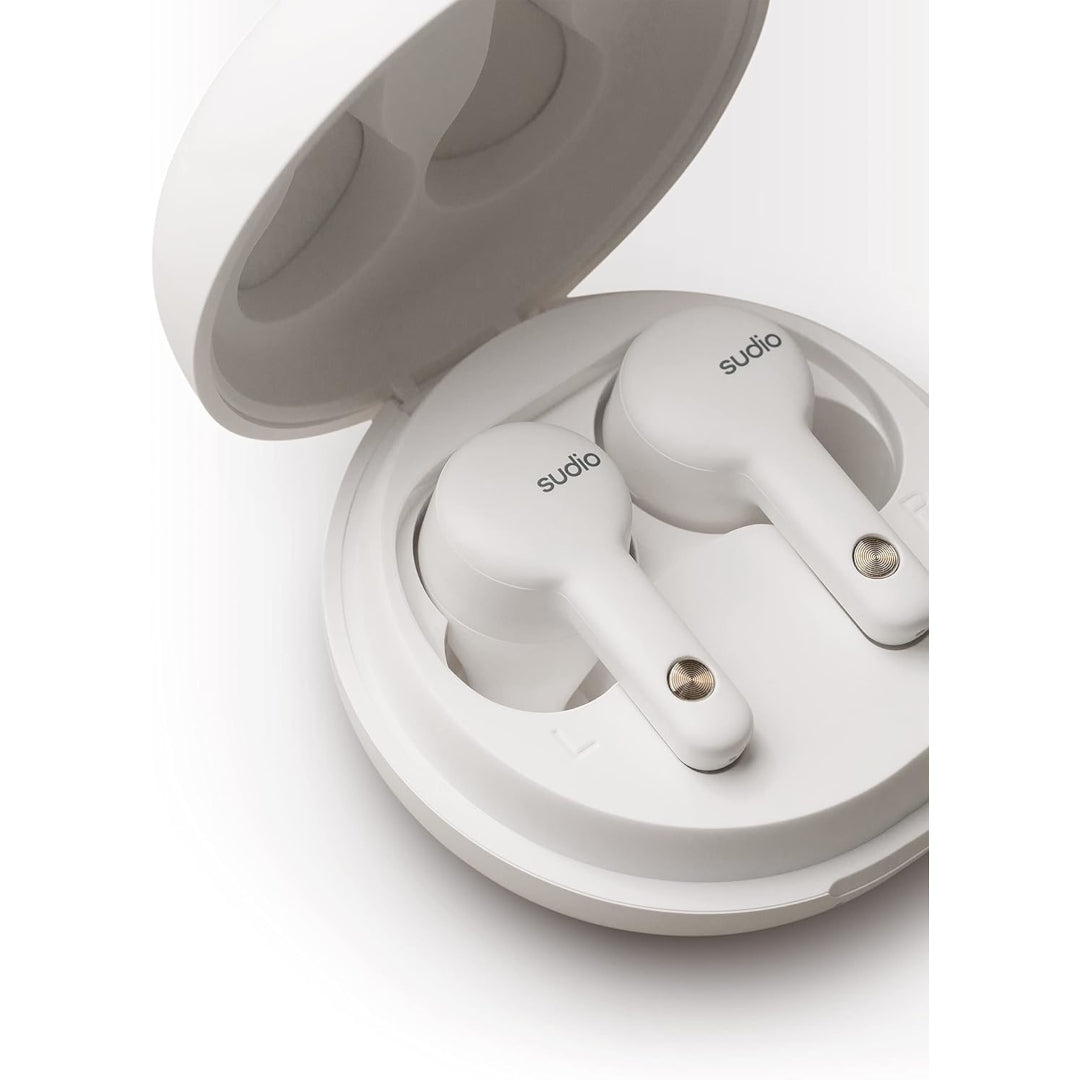 Sudio - A2 écouteur Bluetooth - Blanc