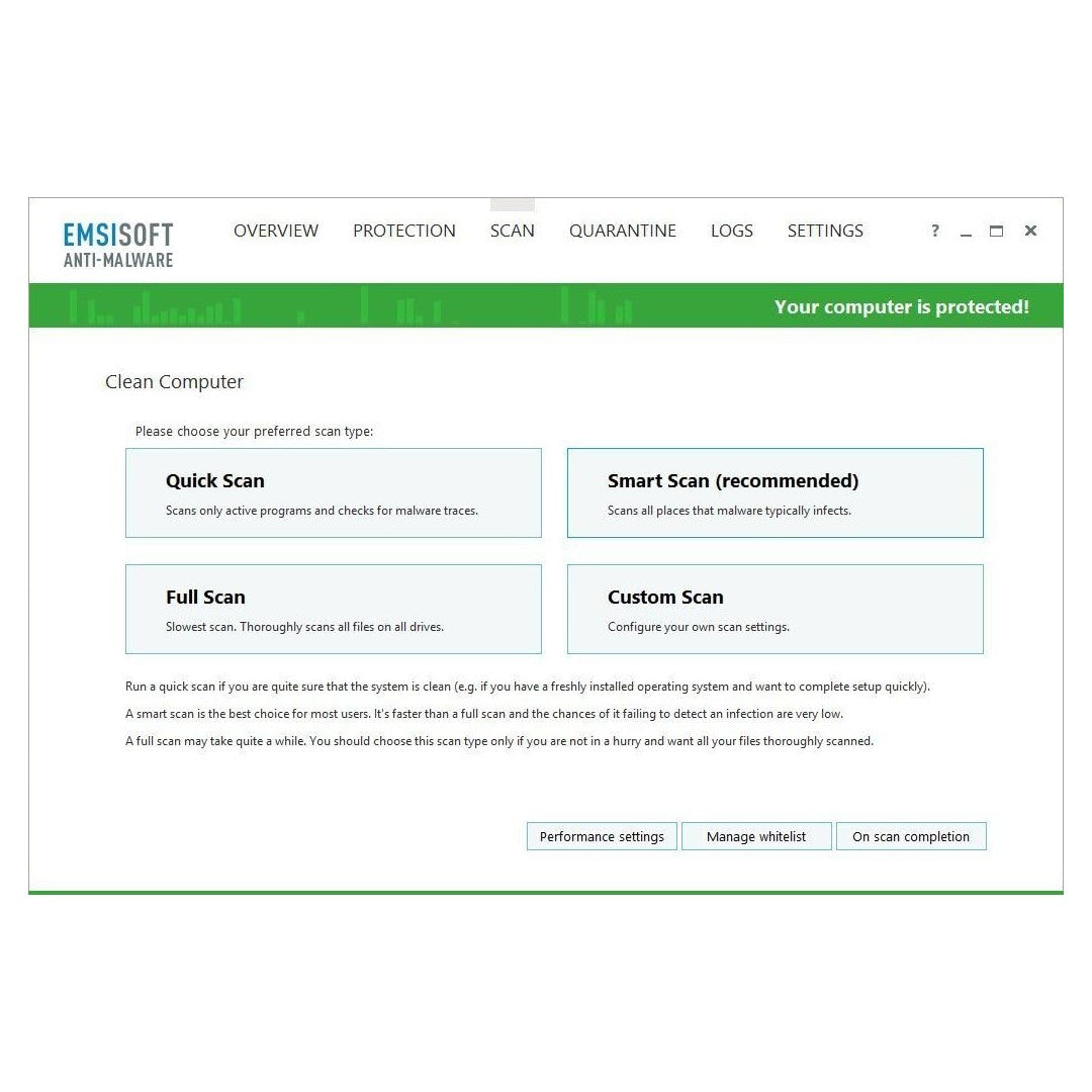 Emsisoft Anti-Malware - 1 Year - 3 Users - Digital Download