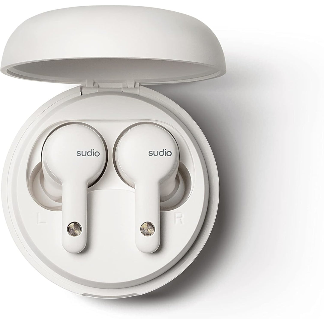 Sudio - A2 écouteur Bluetooth - Blanc