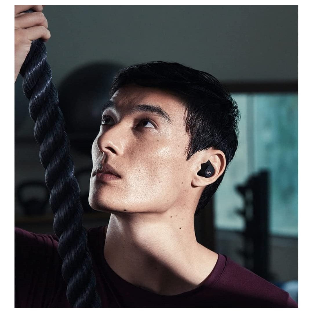 Sport True Wireless In-Ear Headphones - Black