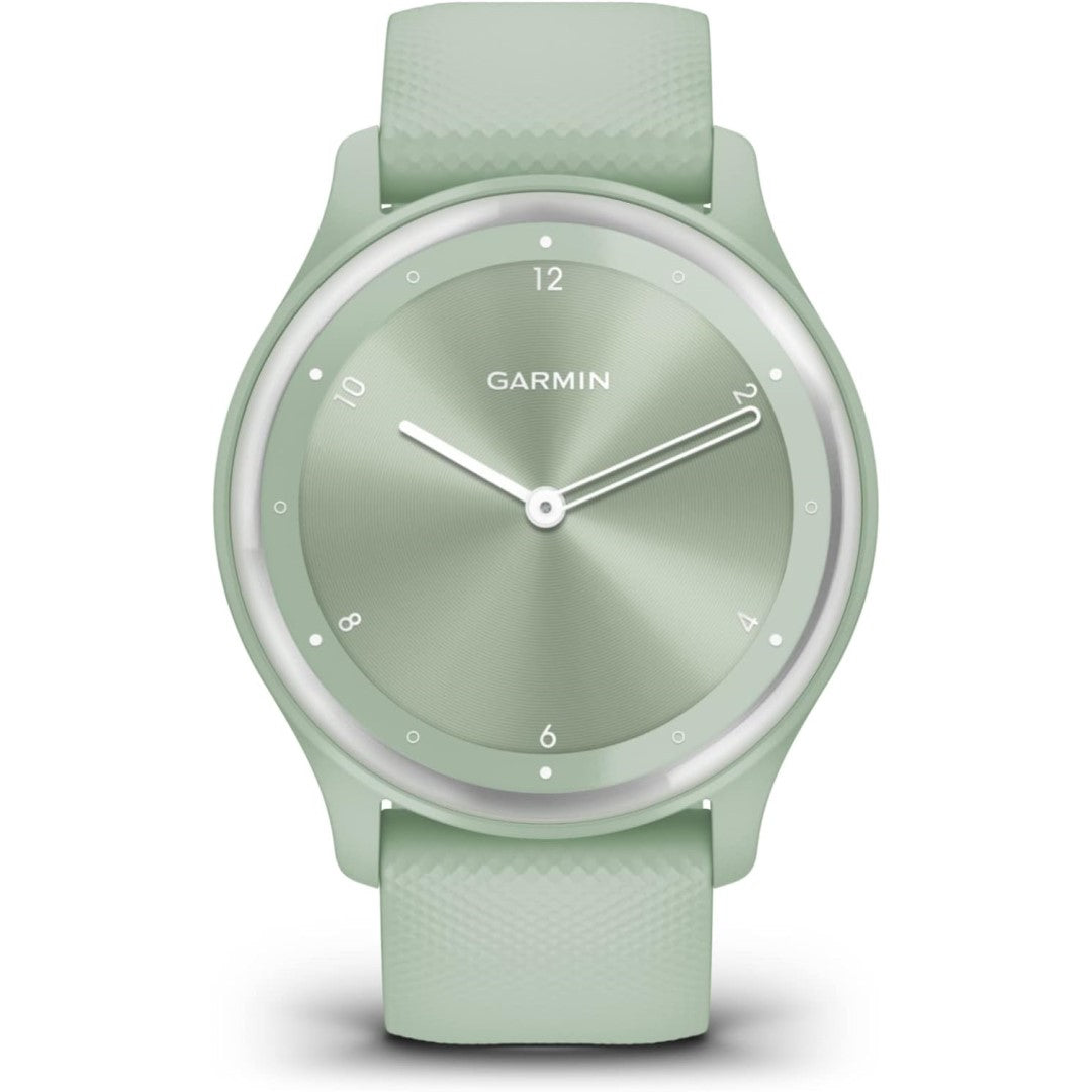 vivomove - Sport Cool Mint Case and Silicone Band with Silver Accents