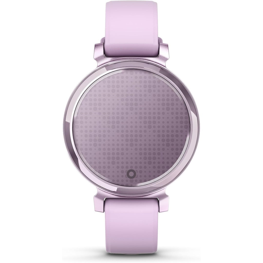 Lily 2 - Metallic Lilac with Lilac Silicone Band