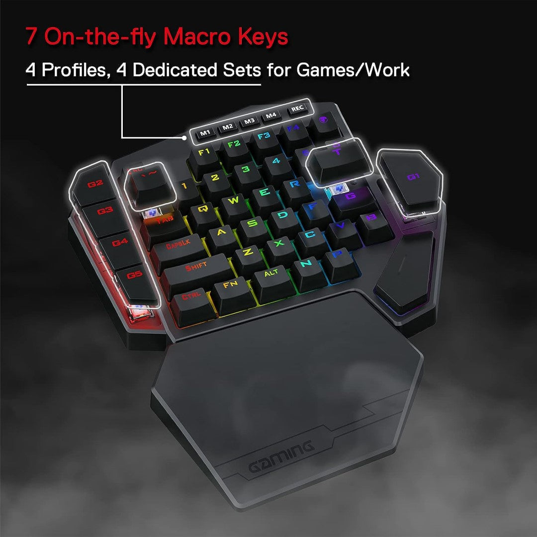 K585 DITI Wireless One-Handed Mechanical Keyboard Blue Switch