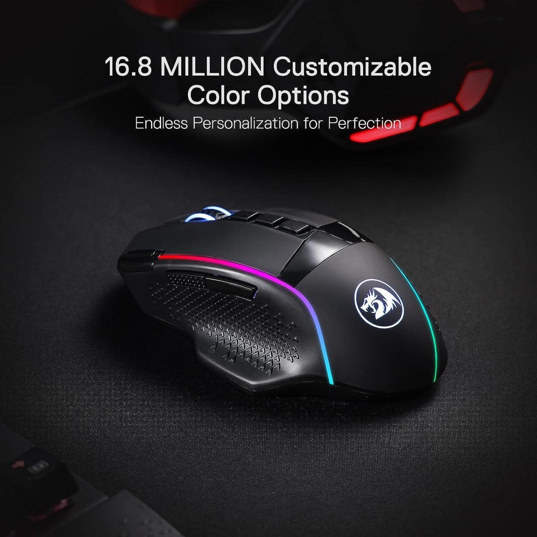 M991 Wireless Gaming Mouse RGB 2.4GHz - Black