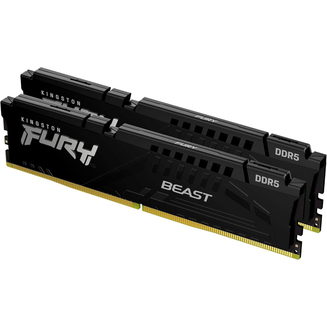 Kingston 64GB 5600MT/s DDR5 CL36 DIMM (Kit of 2) FURY Beast Black EXPO
