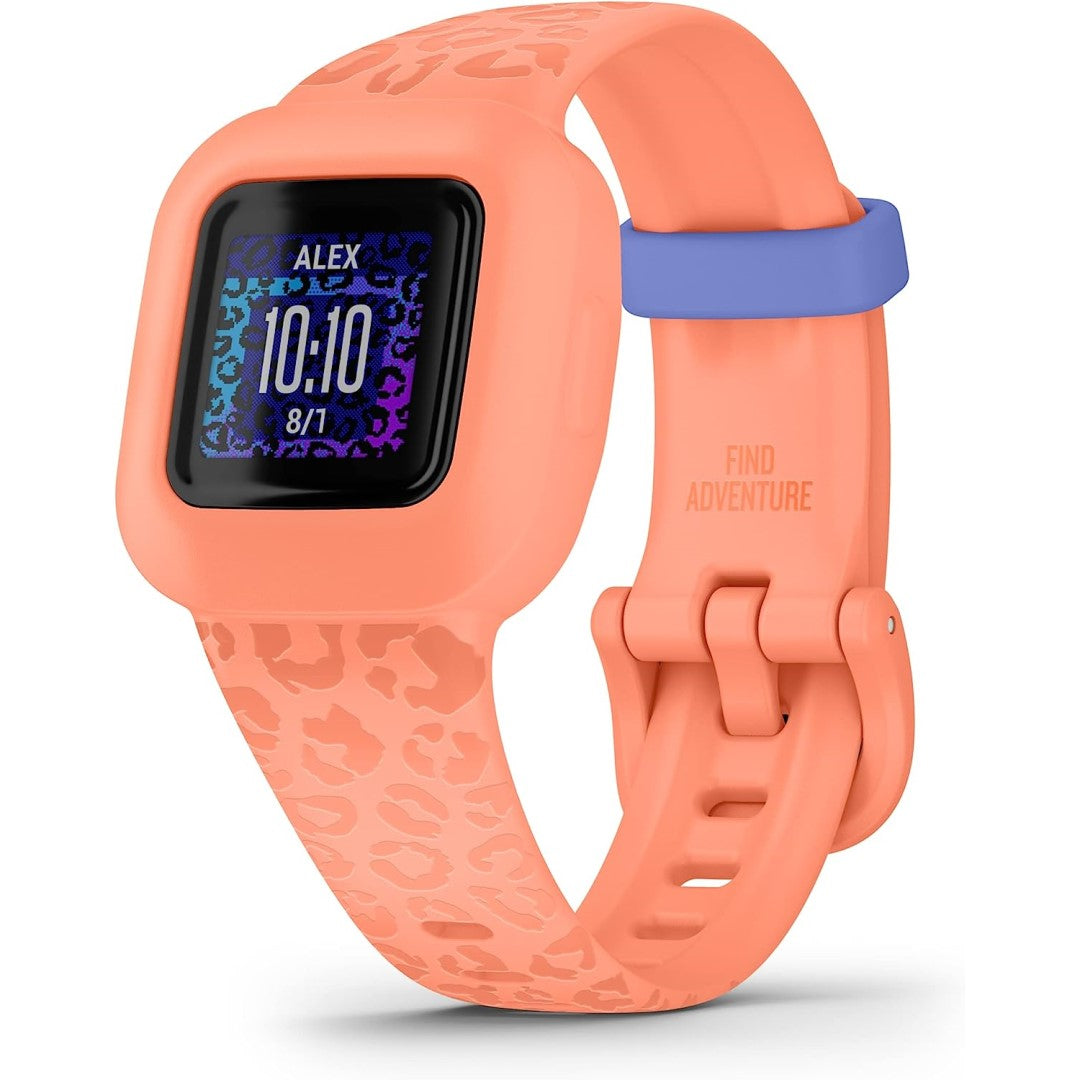 vivofit jr. 3 - Peach Leopard