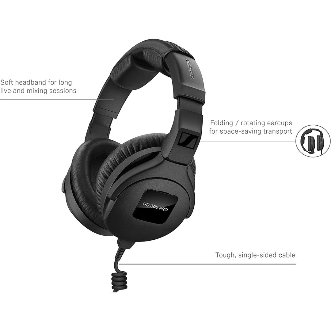 Sennheiser Pro HD 300 Pro Wired Headphones