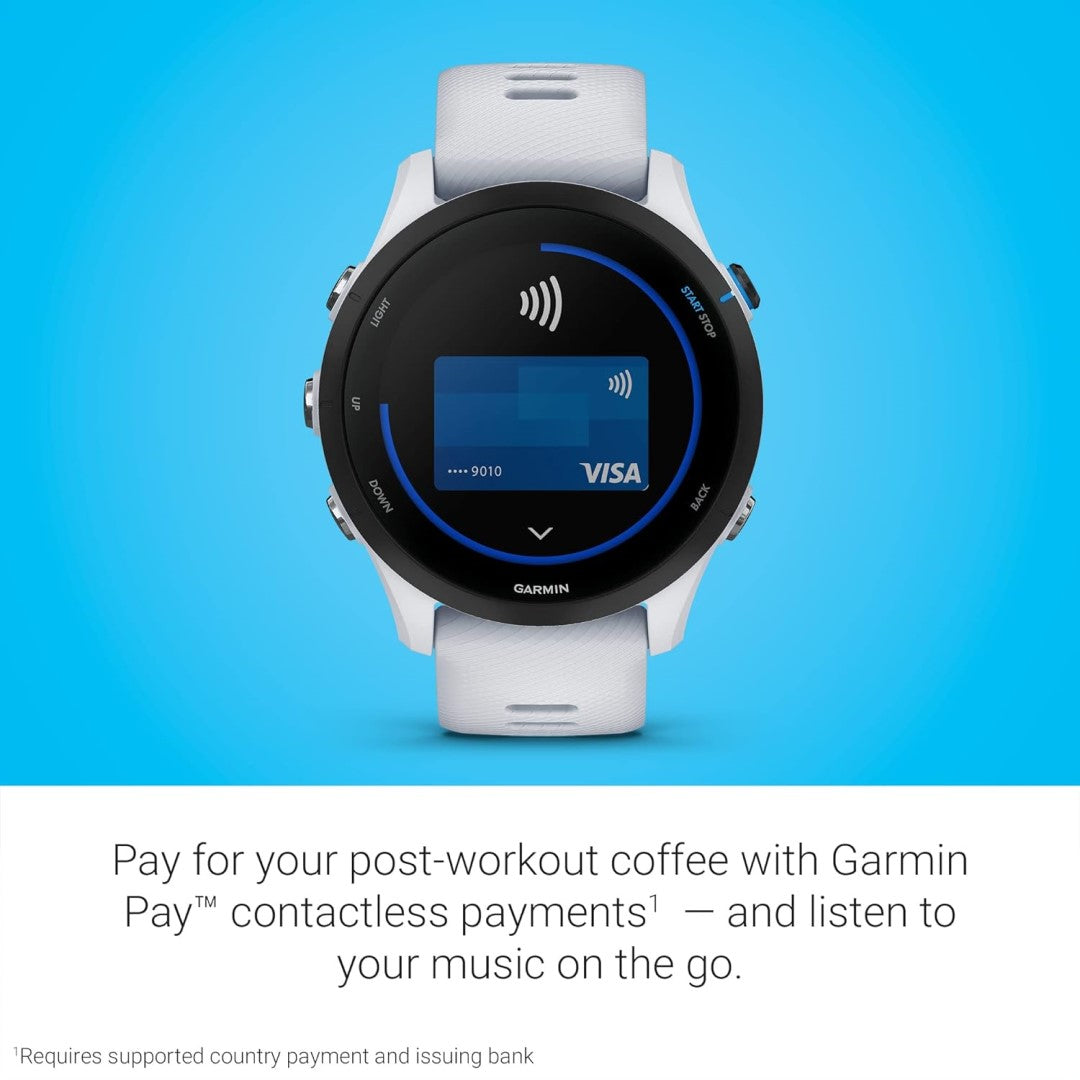 Garmin Forerunner 255 Music Whitestone