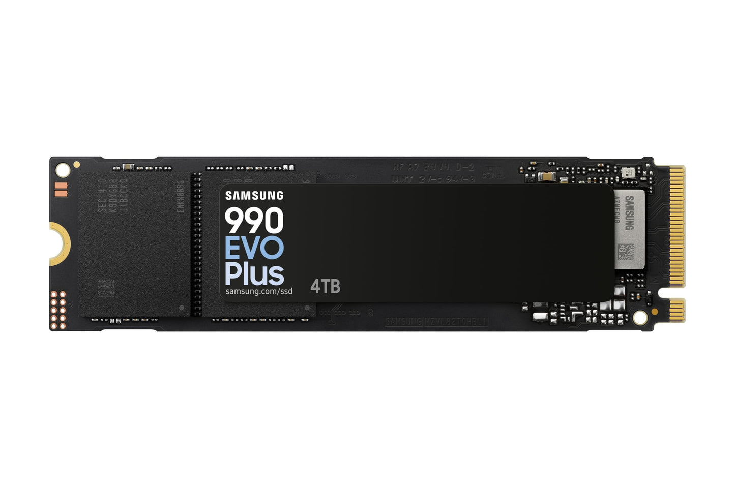 Samsung 990 EVO Plus - 1TB PCIe Gen4. X4 / Gen5. X2 NVMe 2.0 - M.2 Internal SSD, Speed Up to 7,150MB/s, Upgrade Storage for PC/Laptops, HMB Technology and Intelligent Turbowrite (MZ-V9S1T0B/AM)
