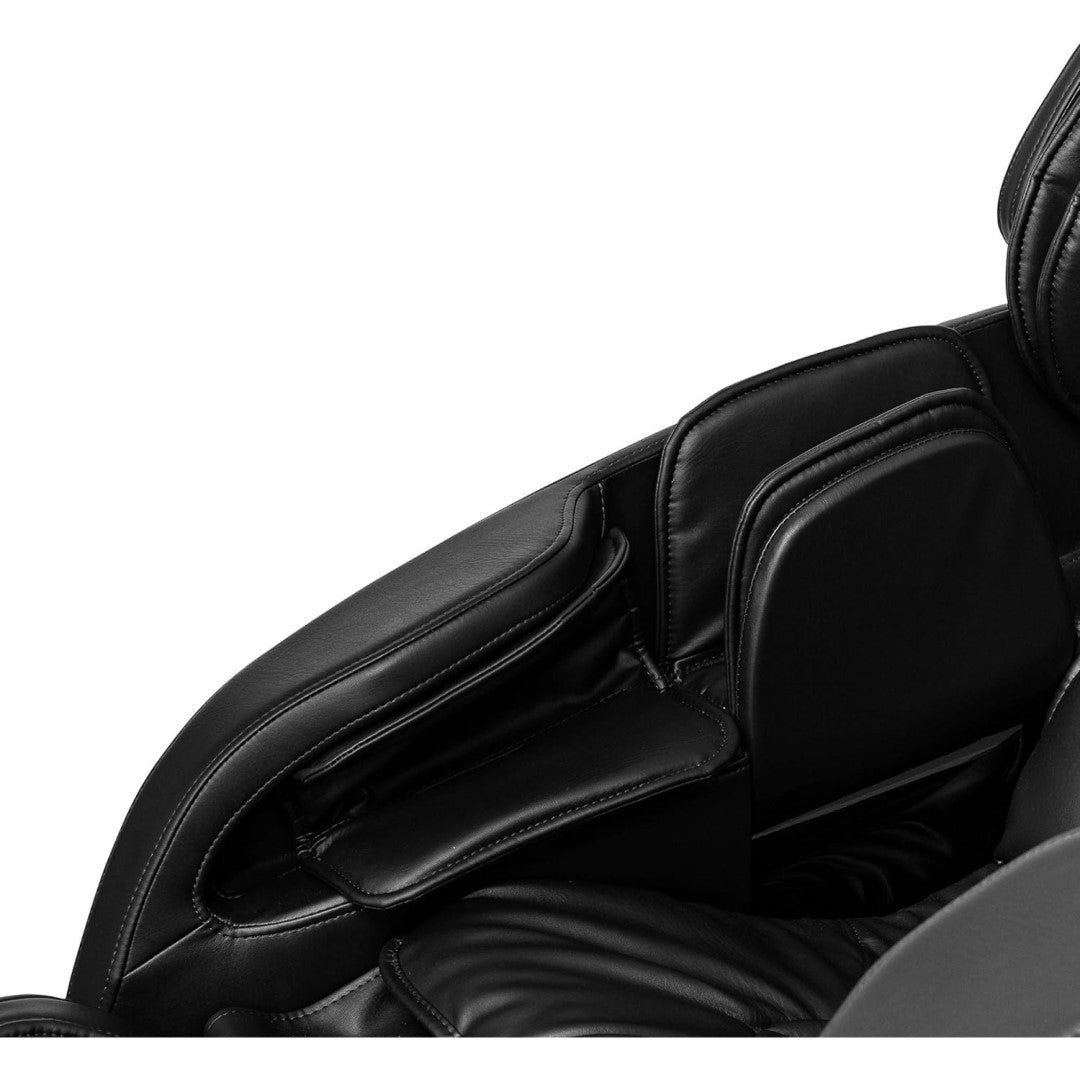 Jin 2.0 Deluxe Heated SL Track Zero Wall Massage Chair - Black Open Box Never Used