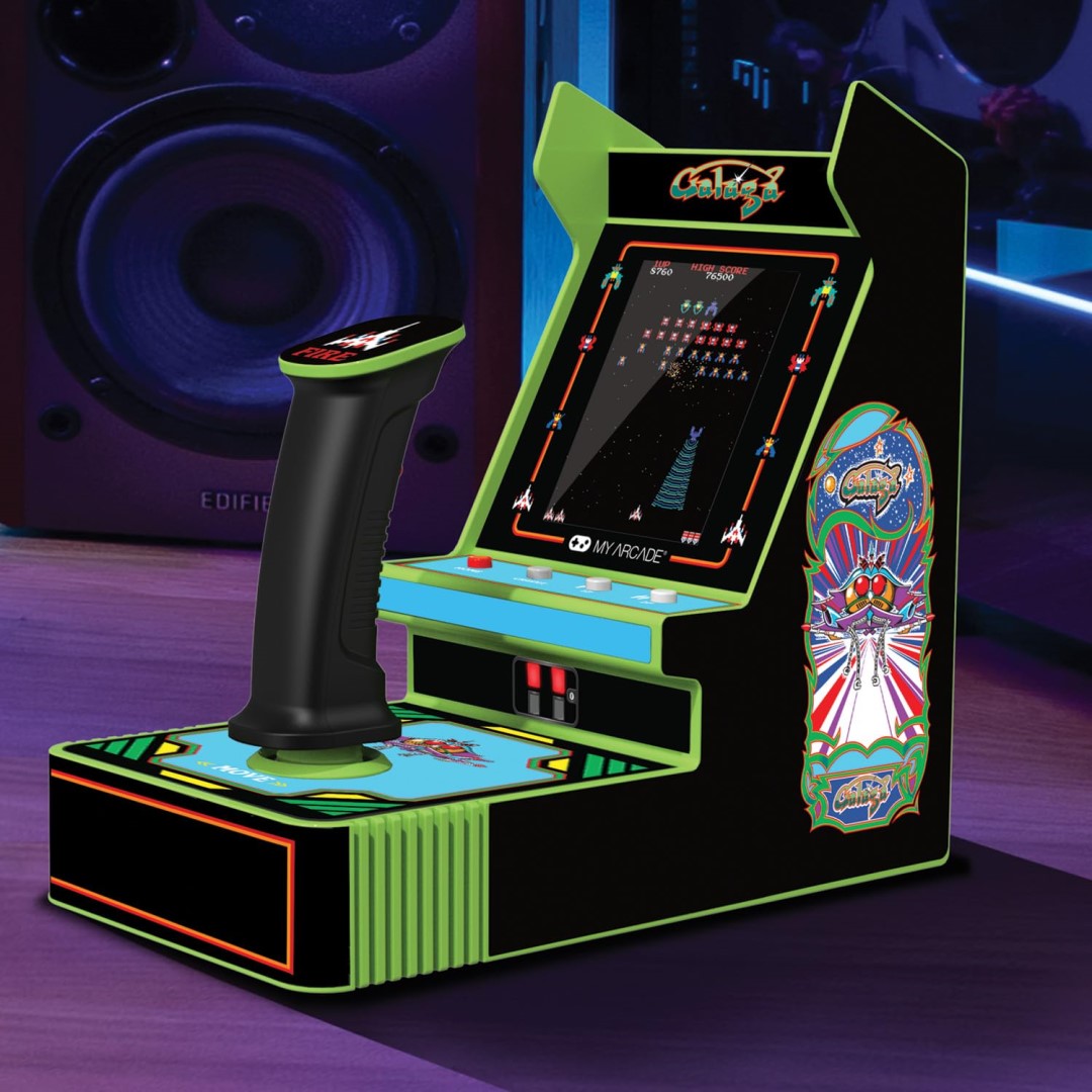 Galaga Joystick Player (2 Games In 1)