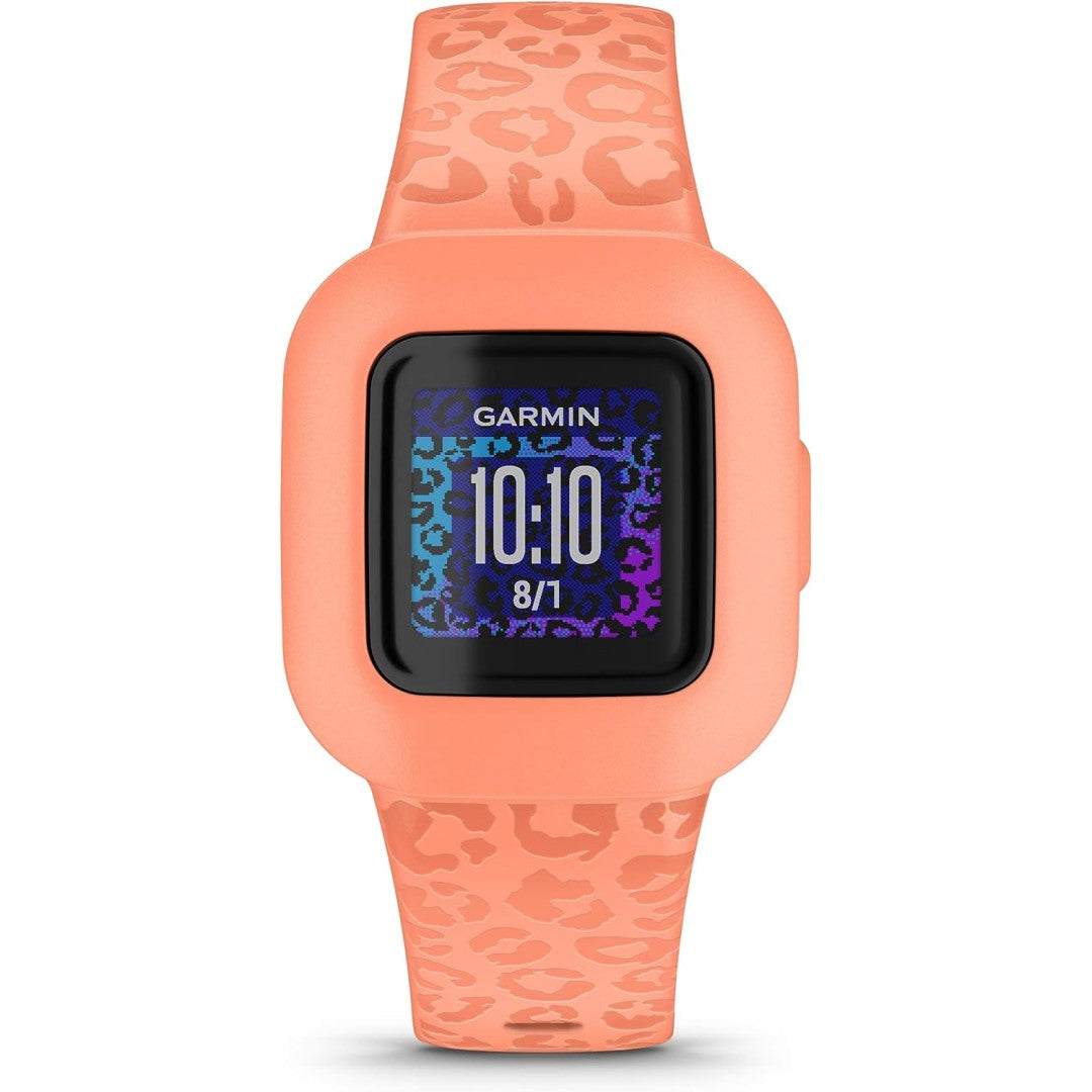 vivofit jr. 3 - Peach Leopard