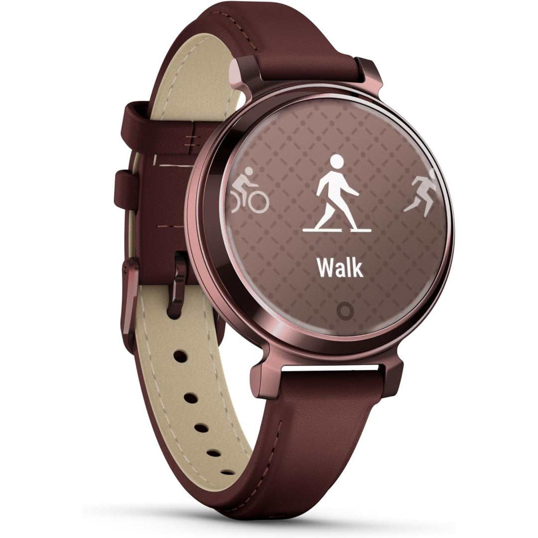 Lily 2 Classic - Dark Bronze with Mulberry Leather Band