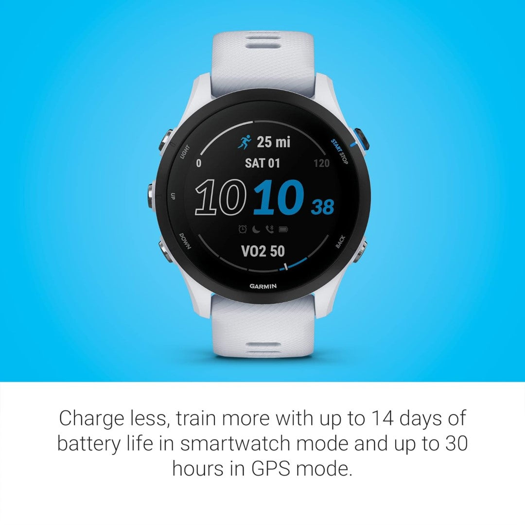 Garmin Forerunner 255 Music Whitestone