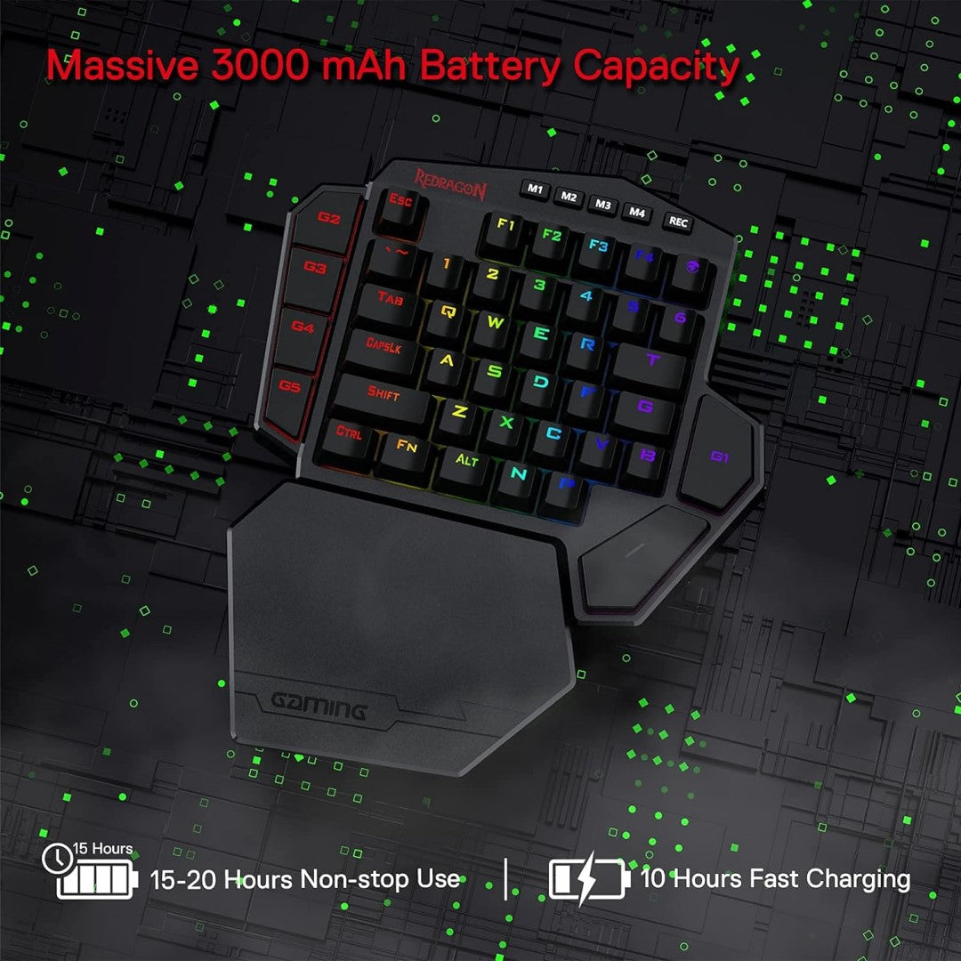 K585 DITI Wireless One-Handed Mechanical Keyboard Blue Switch