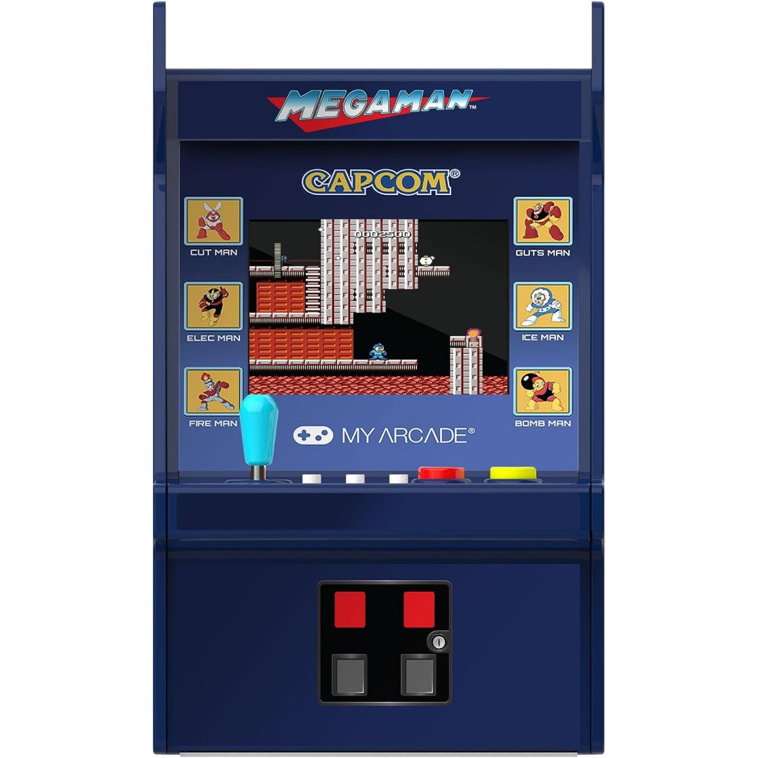 Mega Man Micro Player Pro 6.7" (6 Games In 1)