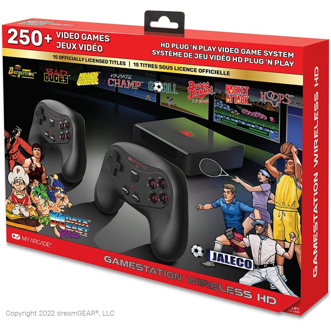 Gamestation Wireless with Data East and Jaleco Hits (250 games in 1)