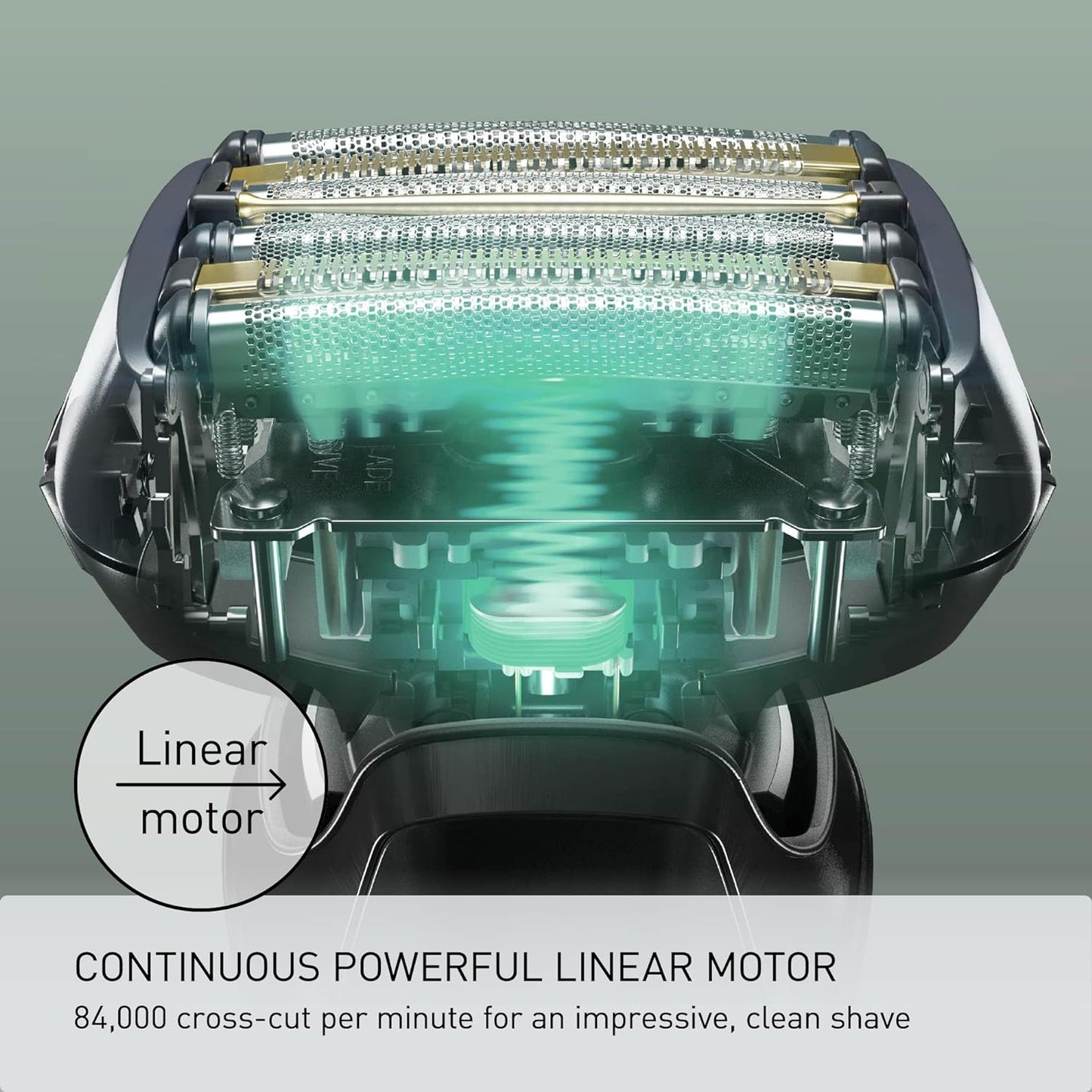 Panasonic Electric Razor for Men, Electric Shaver, ARC6 Six-Blade Electric Razor with Pop-Up Trimmer