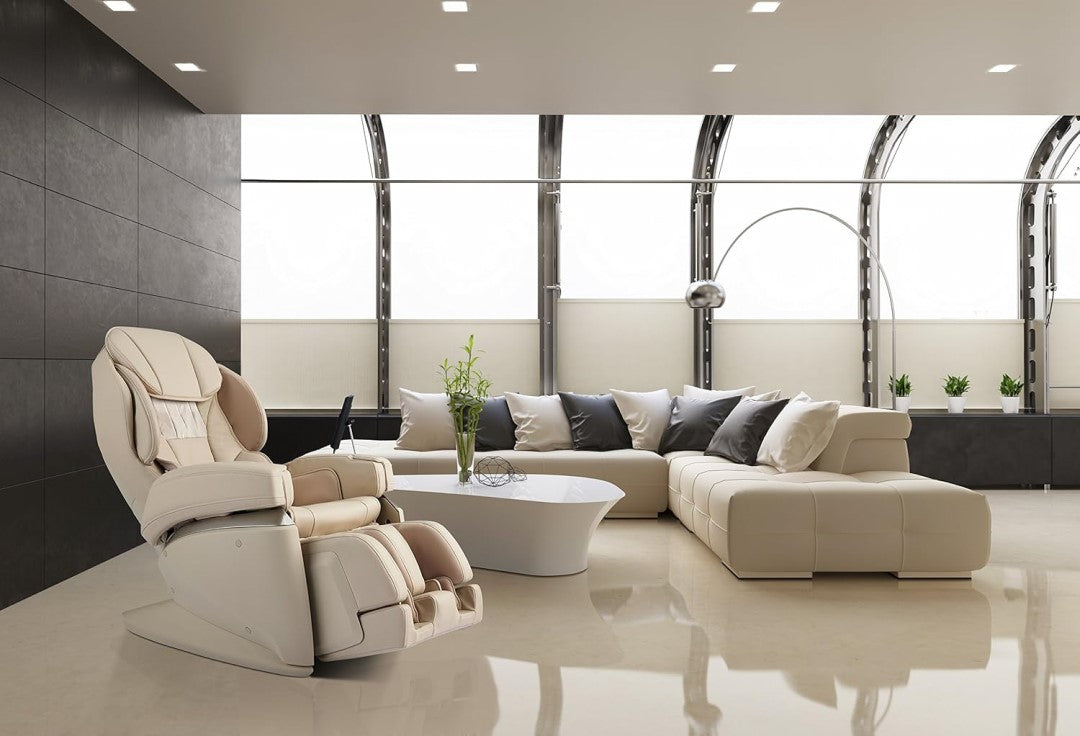 Synca Ultra Premium Massage Chair - Cream