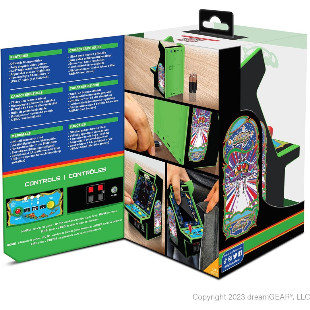 Galaga Micro Player Pro 6.7" (2 Games In 1)