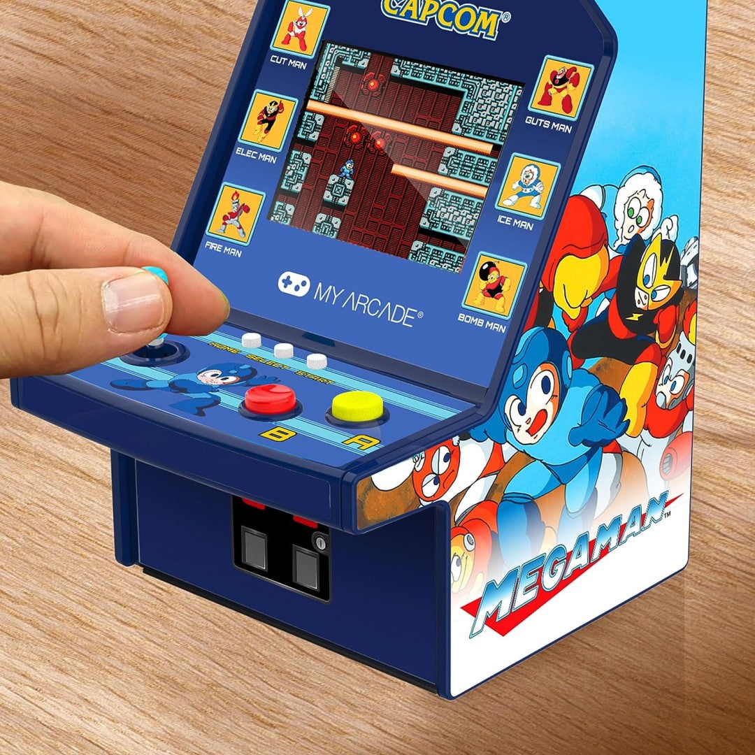 Mega Man Micro Player Pro 6.7" (6 Games In 1)