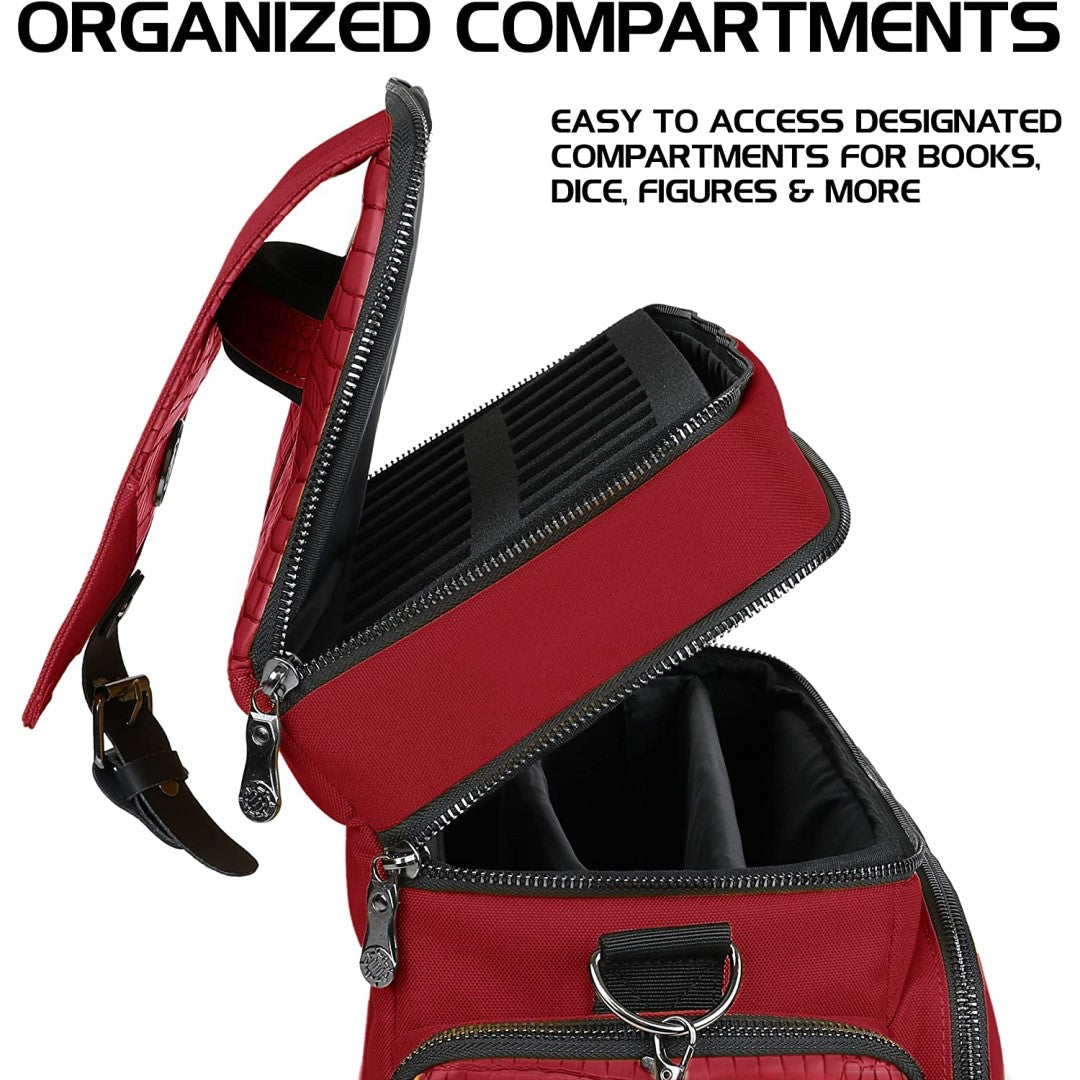 Dungeons and Dragons - Adventurer's Travel Bag Collector's Edition Red