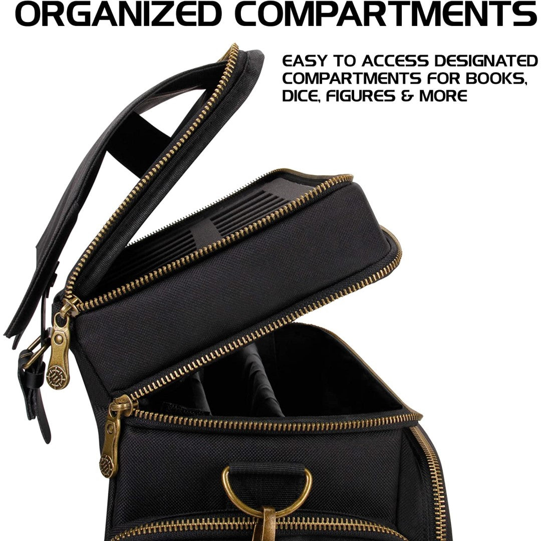 Dungeons and Dragons - Adventurer's Travel Bag Black