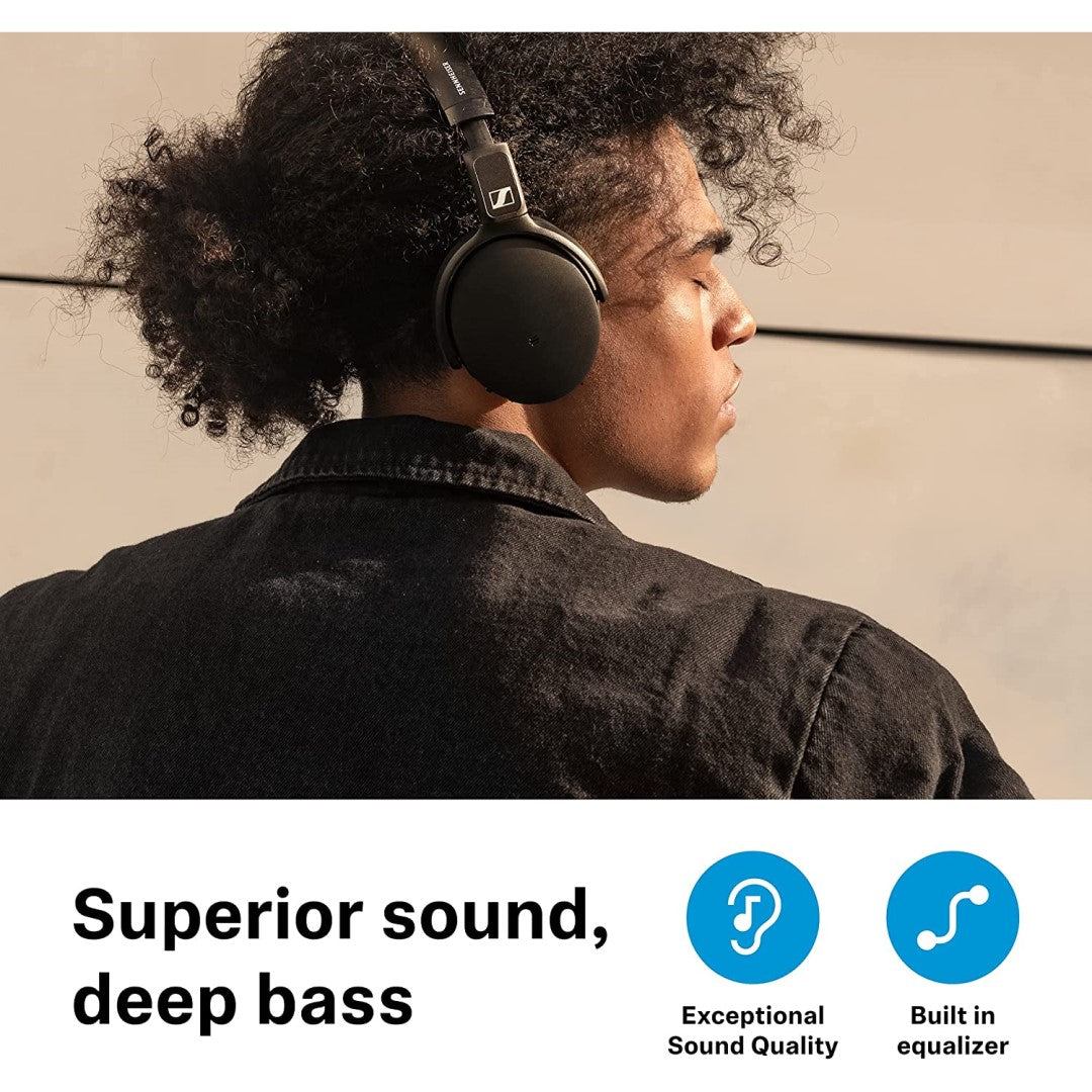 Sennheiser HD 350BT Wireless Over-Ear Headphones Black