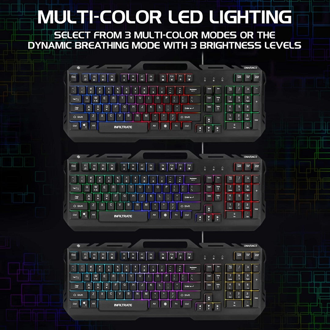 Infiltrate KL2 Keyboard with Membrane Switches