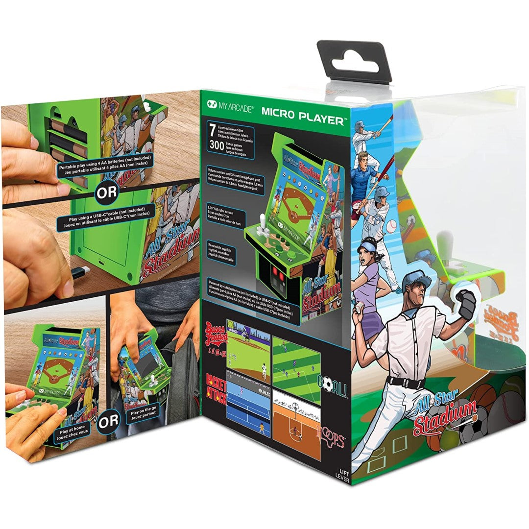 All-Star Stadium Micro Player - 307 games in 1
